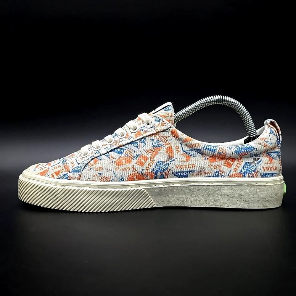 Cariuma + Crooked Voted Canvas Sneakers Women’s Size 9.5 Men’s Size 8 - Picture 7 of 12